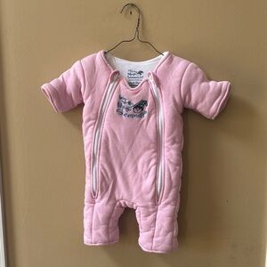 Pink Merlin’s Magic Sleepsuit 3-6 M